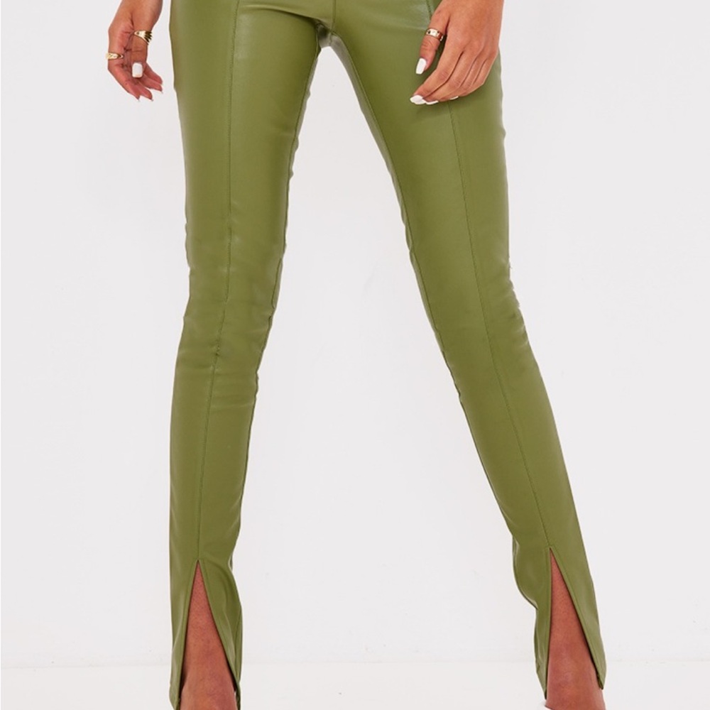 PLT Faux Leather Pants